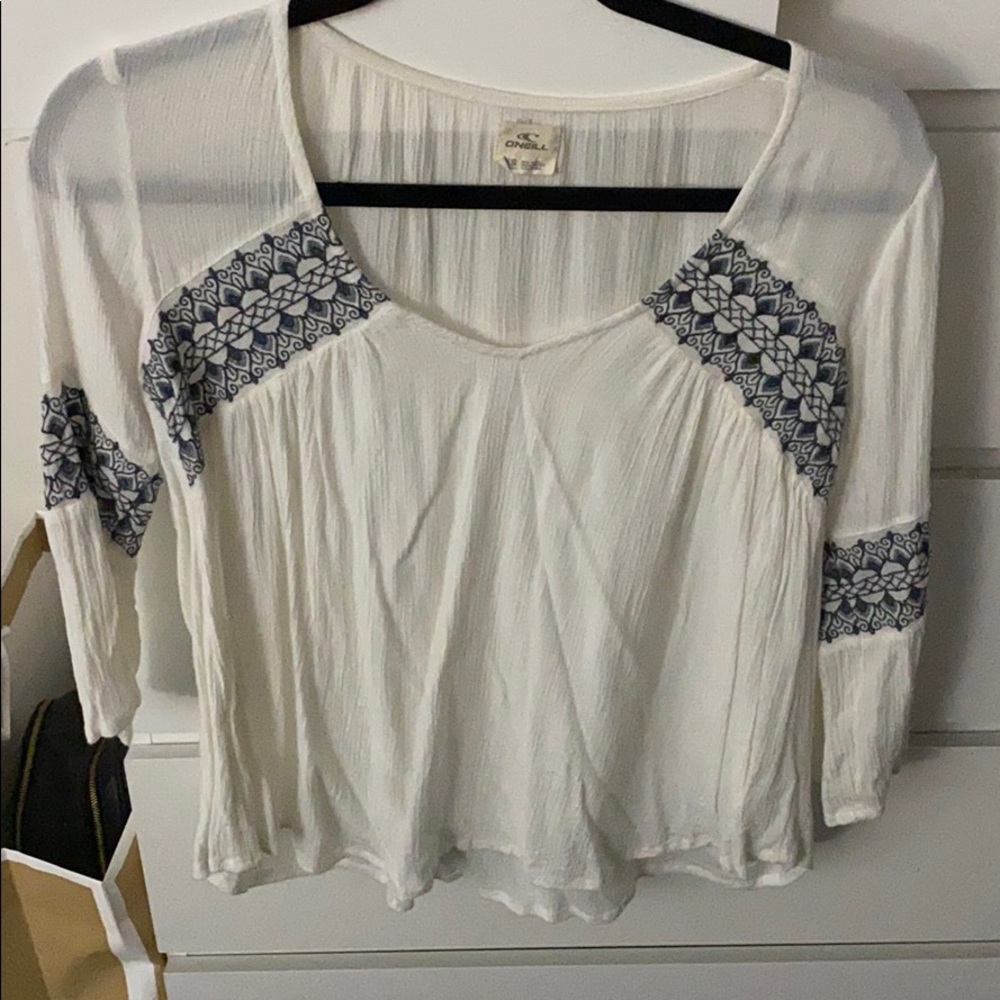 O’Neill white blouse in XX